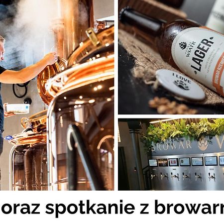 Hotel Browar Wiatr Uniejow Kültér fotó