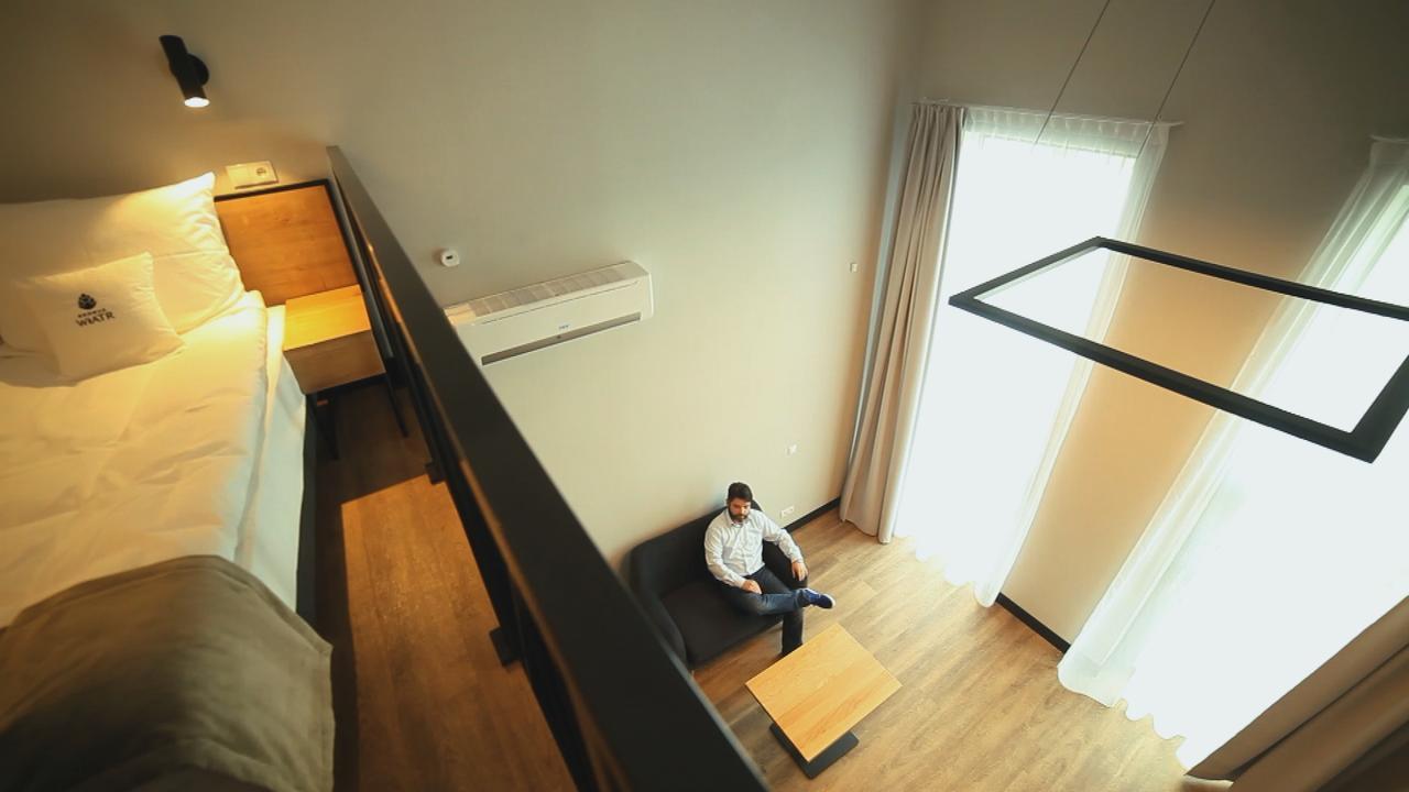 Hotel Browar Wiatr Uniejow Kültér fotó